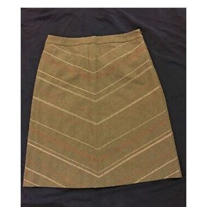 Loft Lined Pencil Skirt Size 4